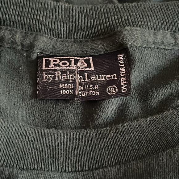 Vintage Polo by Ralph Lauren Classic Fit Cotton Pocket T Shirt Size XL - Picture 6 of 8